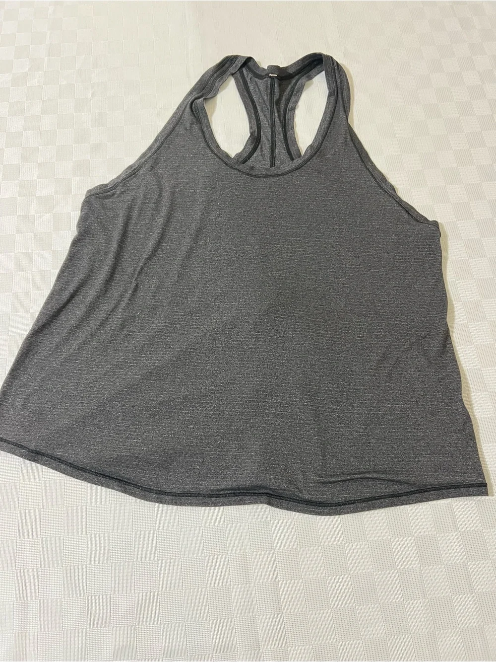 lululemon athletica Women's Charcoal Grey Racerback Tank